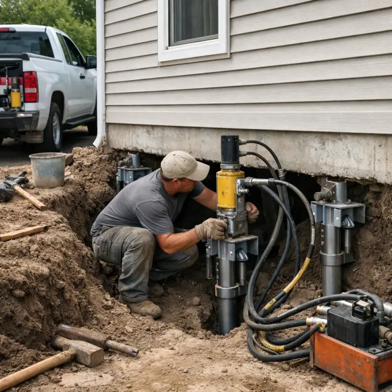 Foundation Piering Greeneville