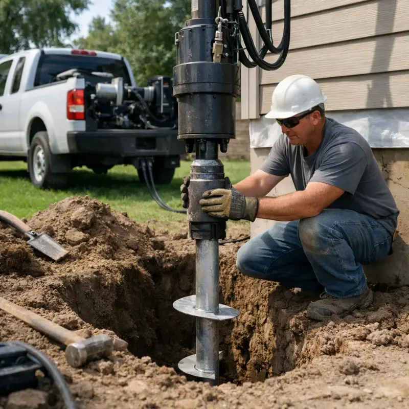 Slab Foundation Repair Greeneville