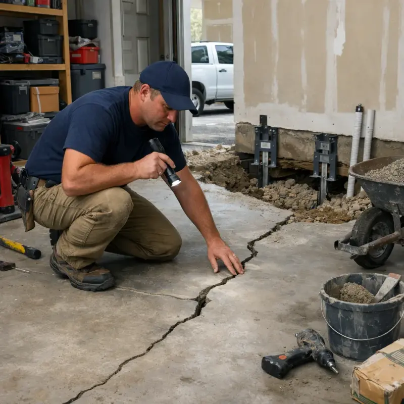 Slab Foundation Repair Greeneville