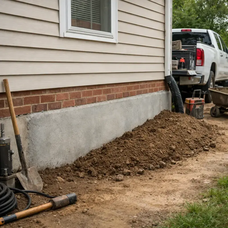 Stem Wall Repair Greeneville