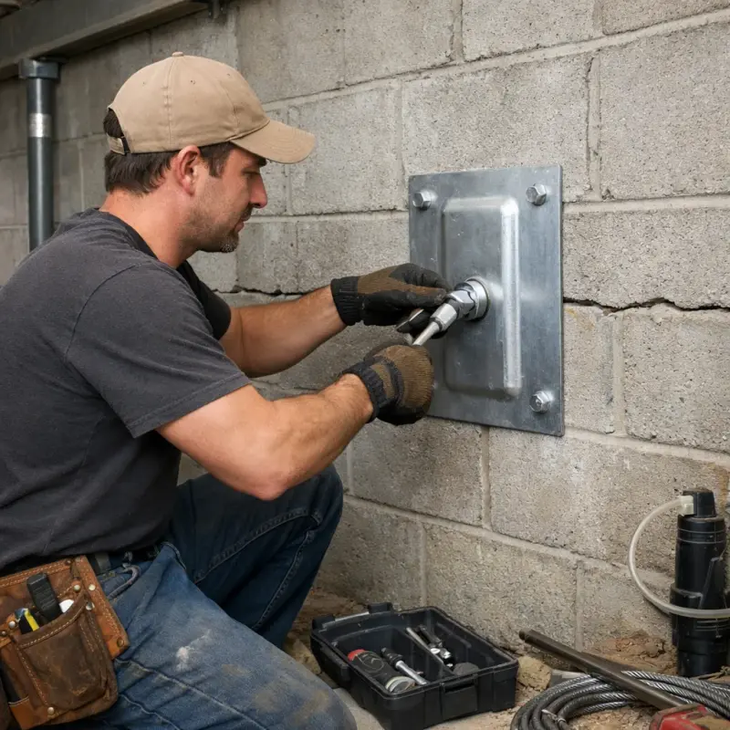 Wall Anchor Installation Greeneville